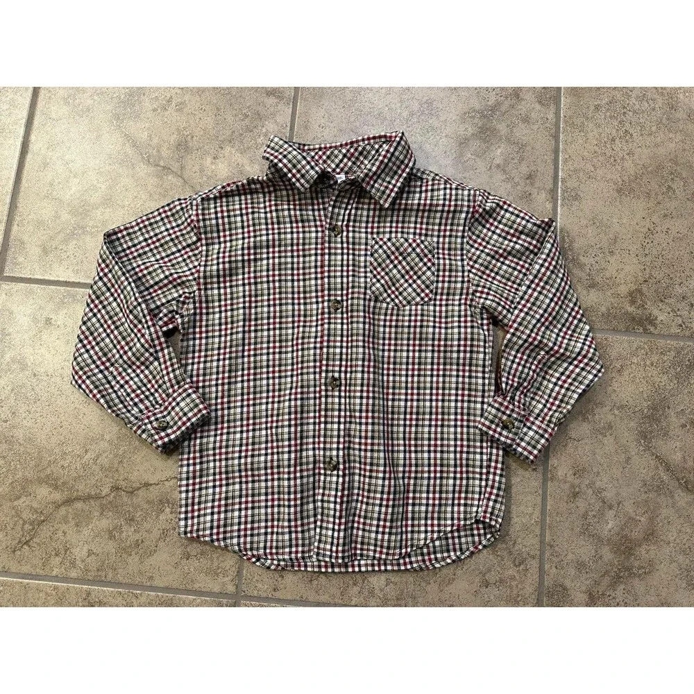 Vintage Gymboree Varsity Champ Button Up Shirt